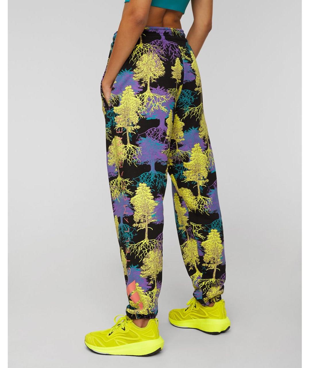 ADIDAS BY STELLA MCCARTNEY Мульти хлопковые прямые брюки, фото 6