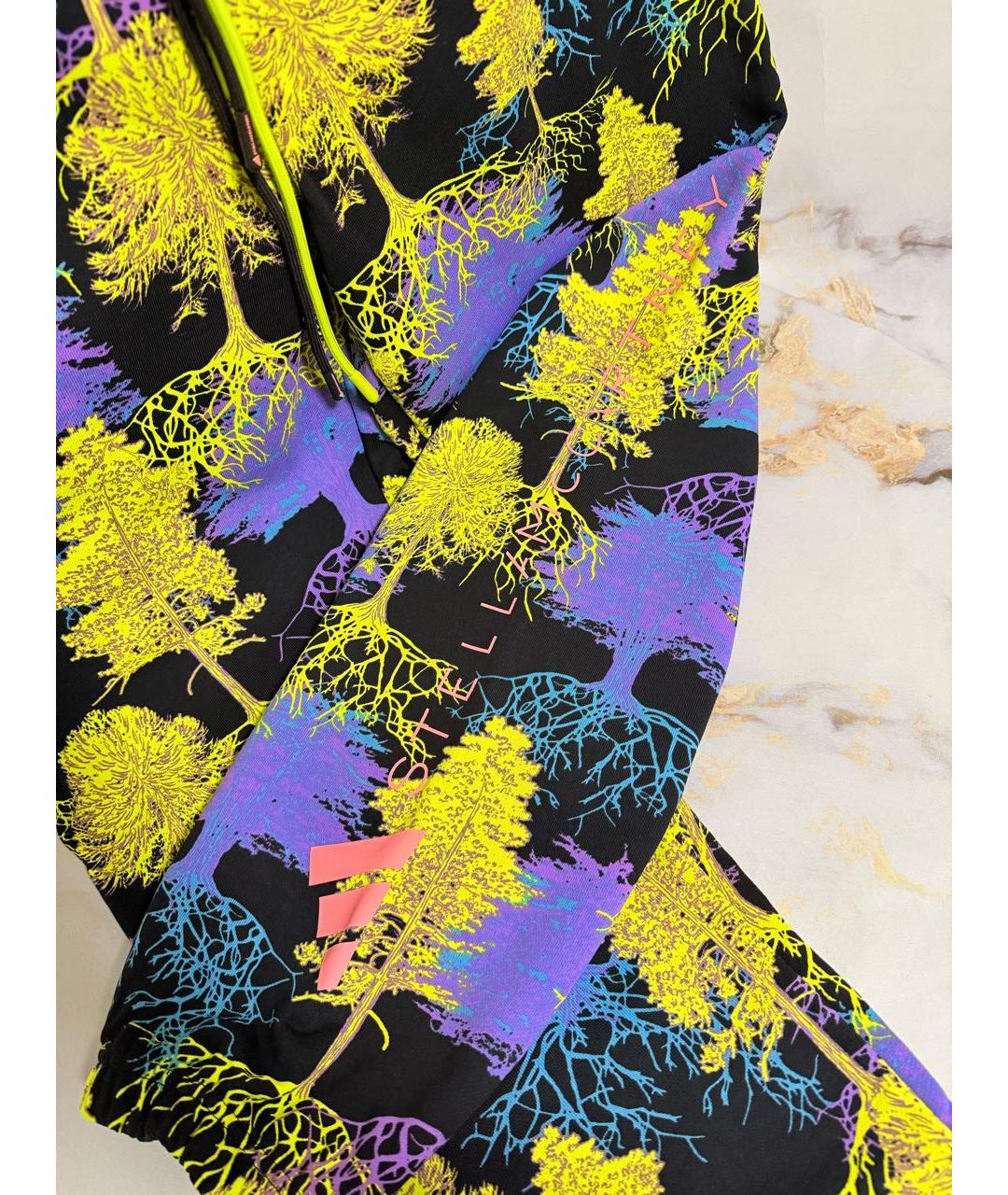 ADIDAS BY STELLA MCCARTNEY Мульти хлопковые прямые брюки, фото 3
