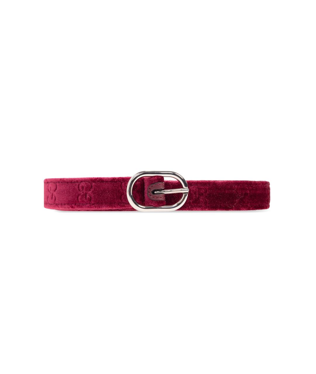 GUCCI Розовая бархатная сумка с короткими ручками, фото 6