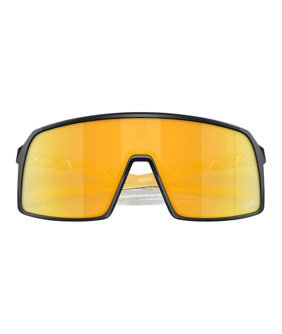 OAKLEY Черные пластиковые солнцезащитные очки, фото 5