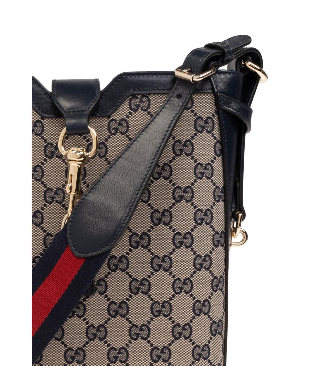 GUCCI Мульти тканевая сумка через плечо, фото 6