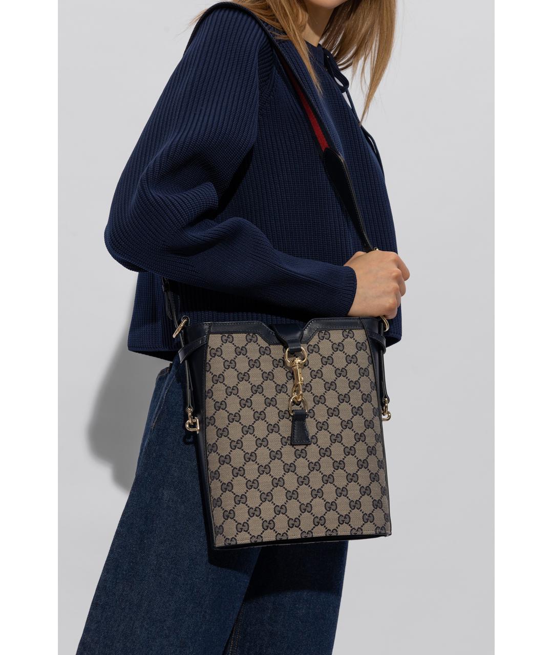 GUCCI Мульти тканевая сумка через плечо, фото 2