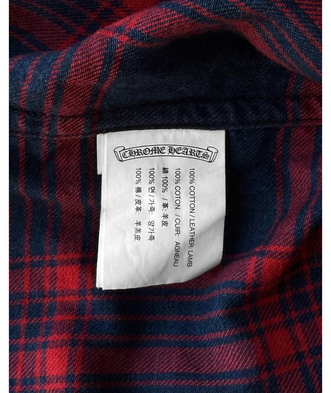 CHROME HEARTS Мульти хлопковая кэжуал рубашка, фото 7
