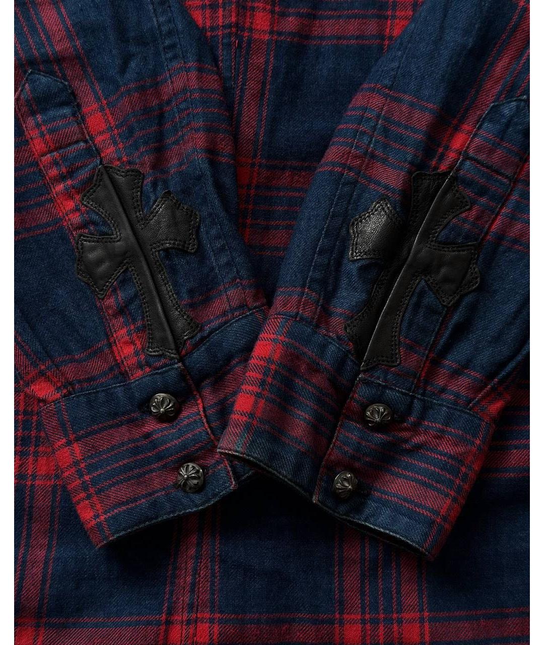 CHROME HEARTS Мульти хлопковая кэжуал рубашка, фото 4