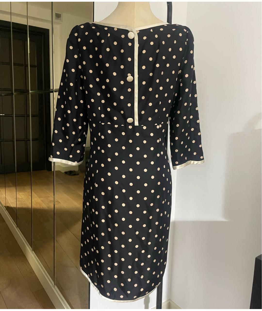 MARC JACOBS Черное шелковое коктейльное платье, фото 2