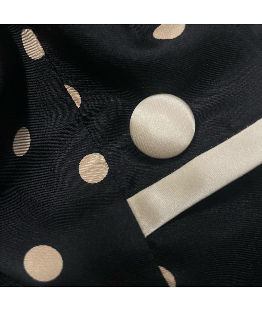 MARC JACOBS Черное шелковое коктейльное платье, фото 7