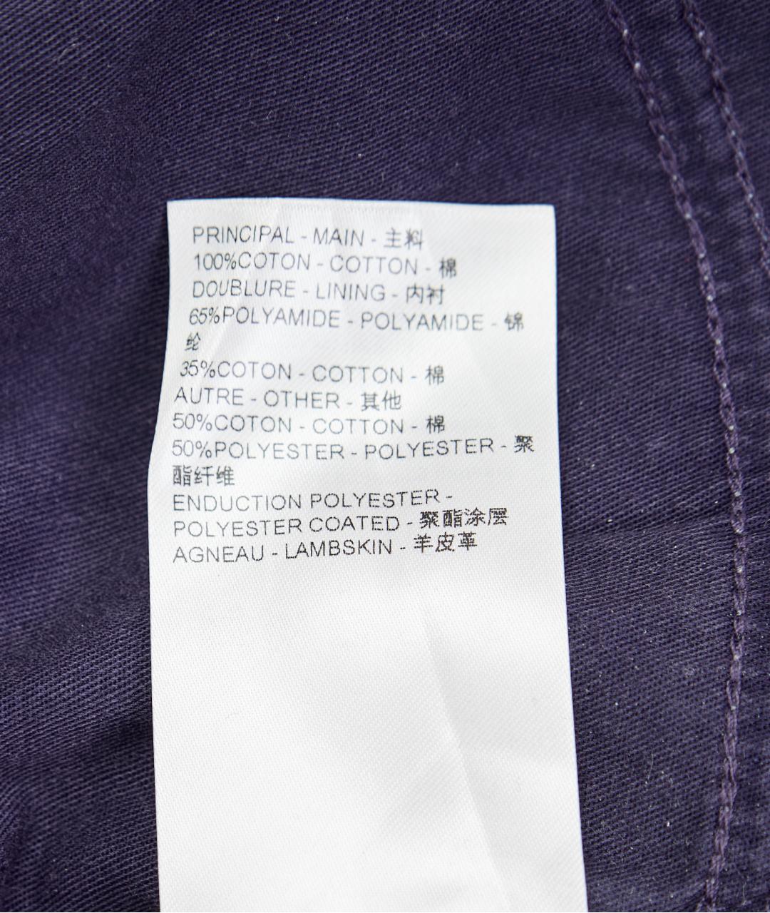 LOUIS VUITTON Синие хлопковые прямые джинсы, фото 5