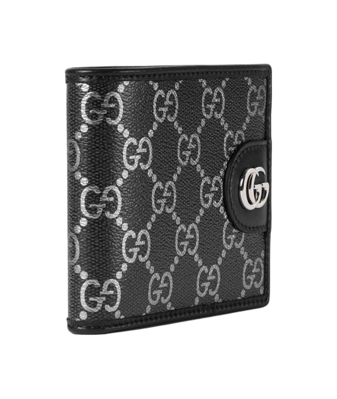 GUCCI Черный кошелек, фото 2
