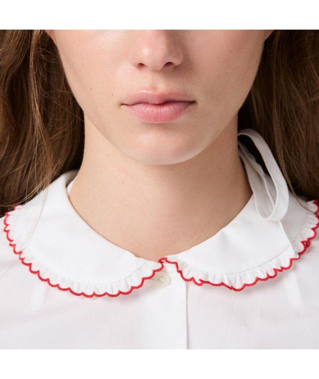 MIU MIU Белая рубашка, фото 5