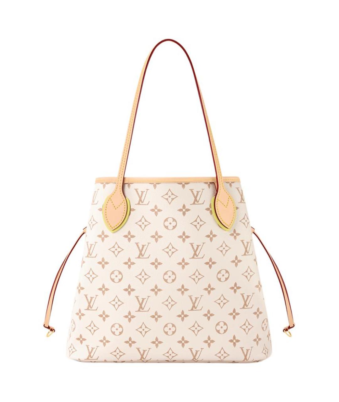 LOUIS VUITTON Бежевая сумка через плечо из канвы, фото 3