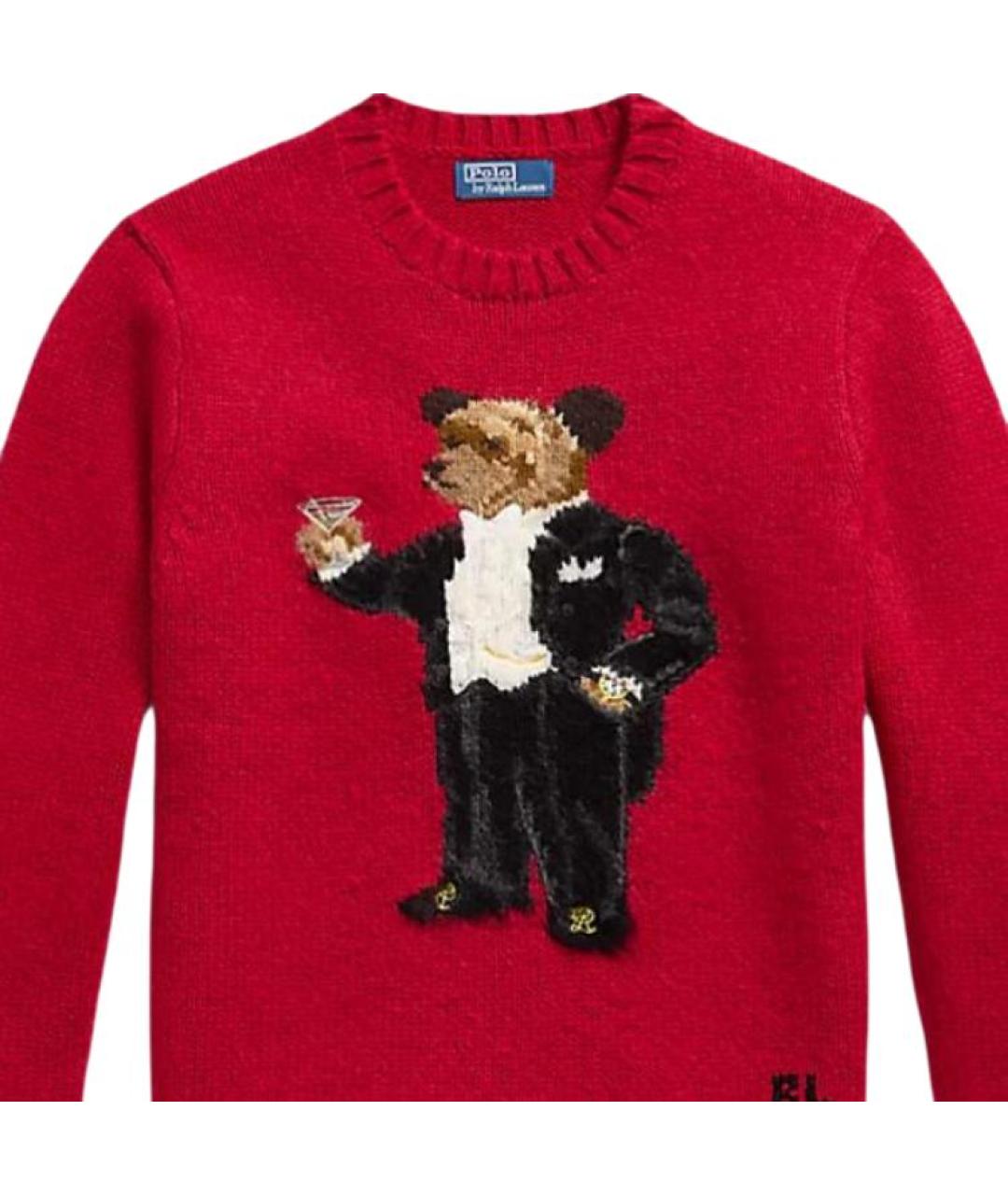 POLO RALPH LAUREN Красный джемпер / свитер, фото 5