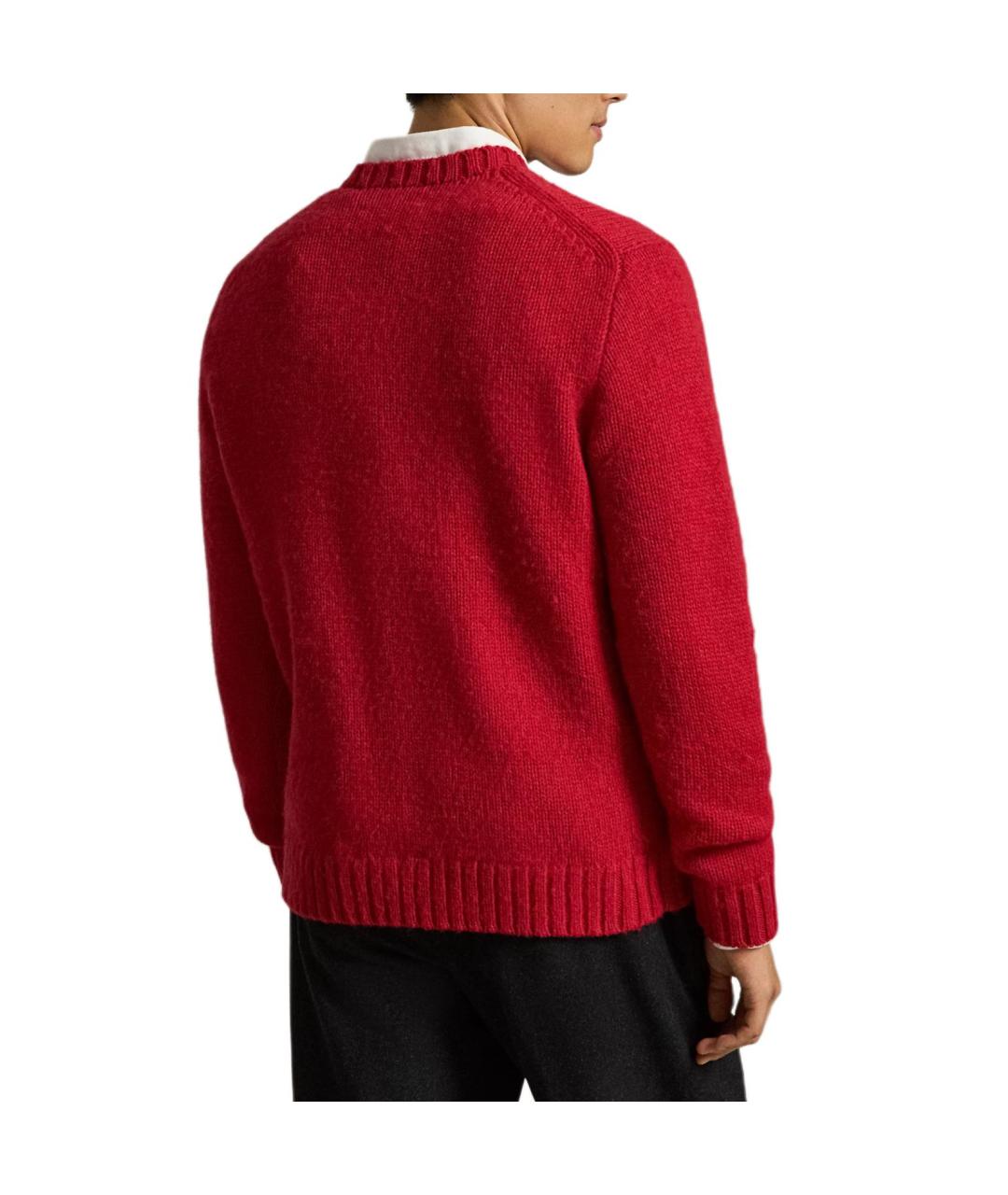 POLO RALPH LAUREN Красный джемпер / свитер, фото 4