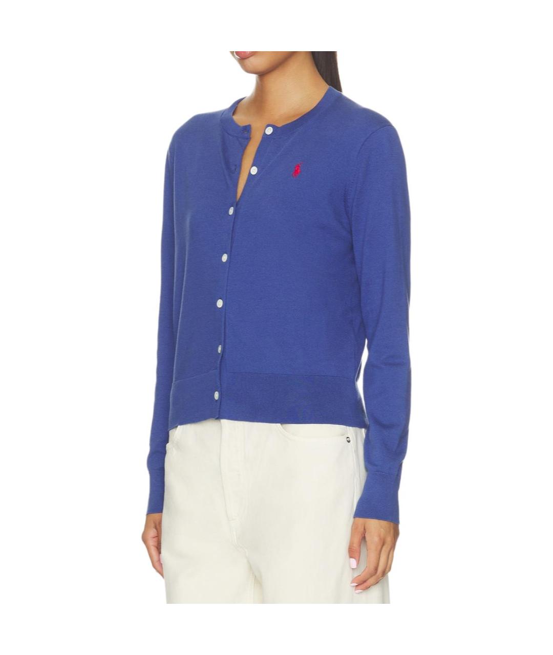 POLO RALPH LAUREN Синий кардиган, фото 4