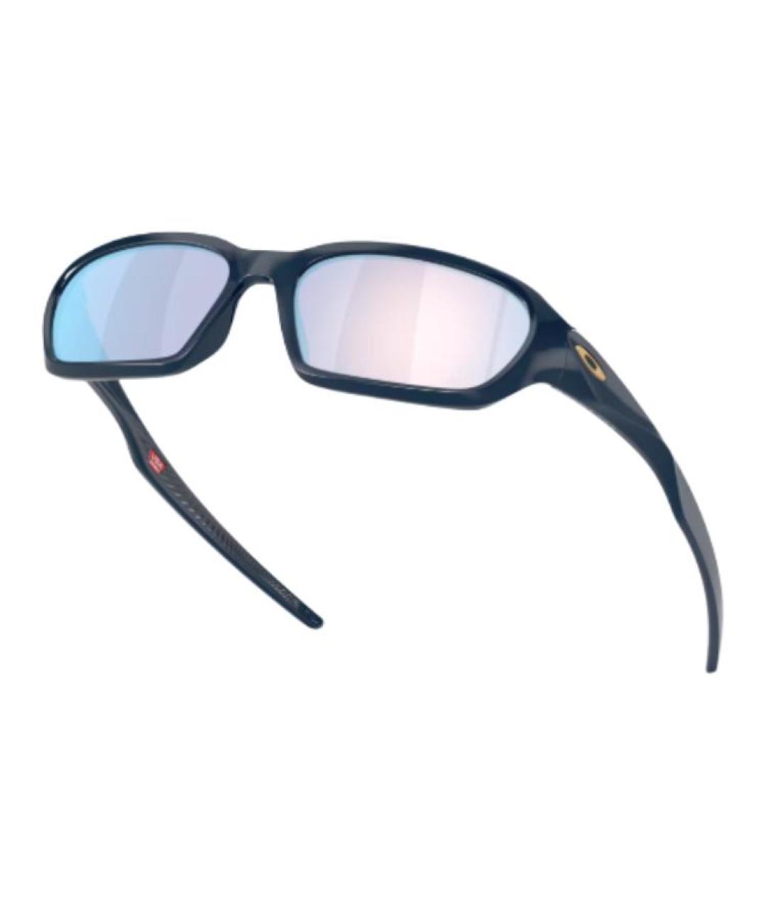 OAKLEY Синие пластиковые солнцезащитные очки, фото 5