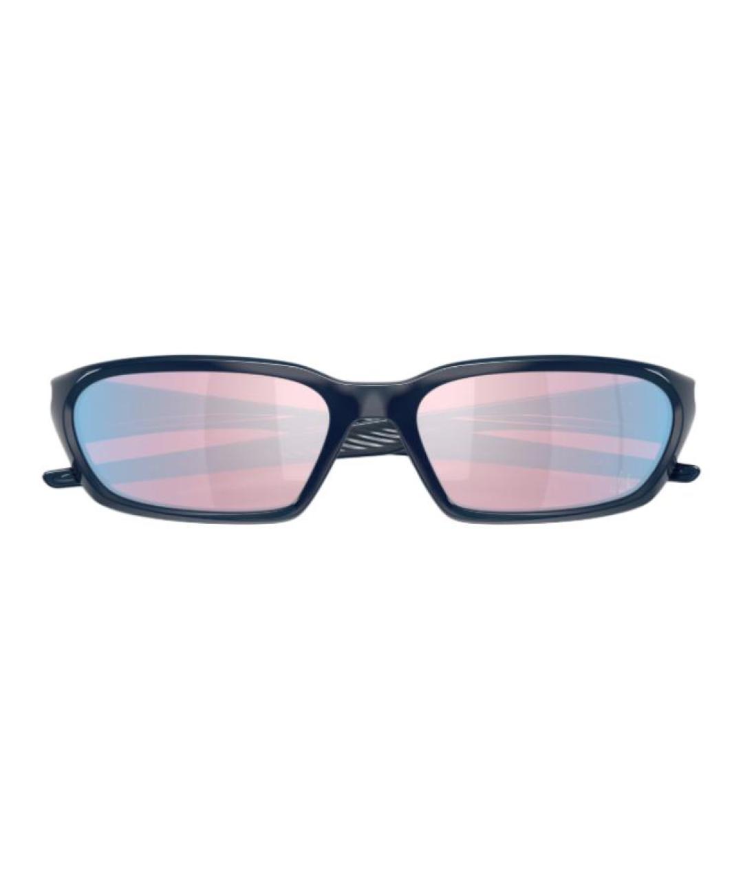 OAKLEY Синие пластиковые солнцезащитные очки, фото 4