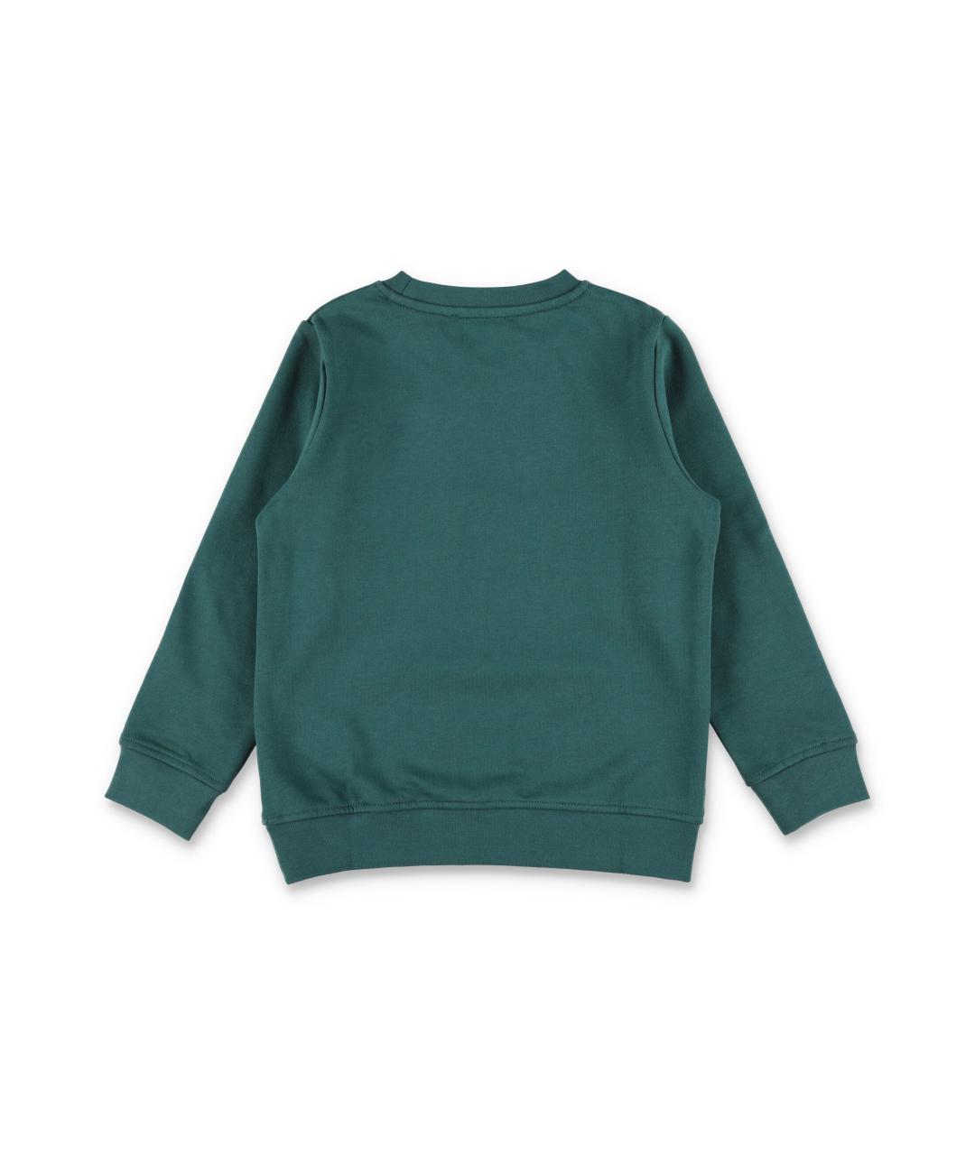 STELLA MCCARTNEY KIDS Зеленая хлопковая детская футболка, фото 3