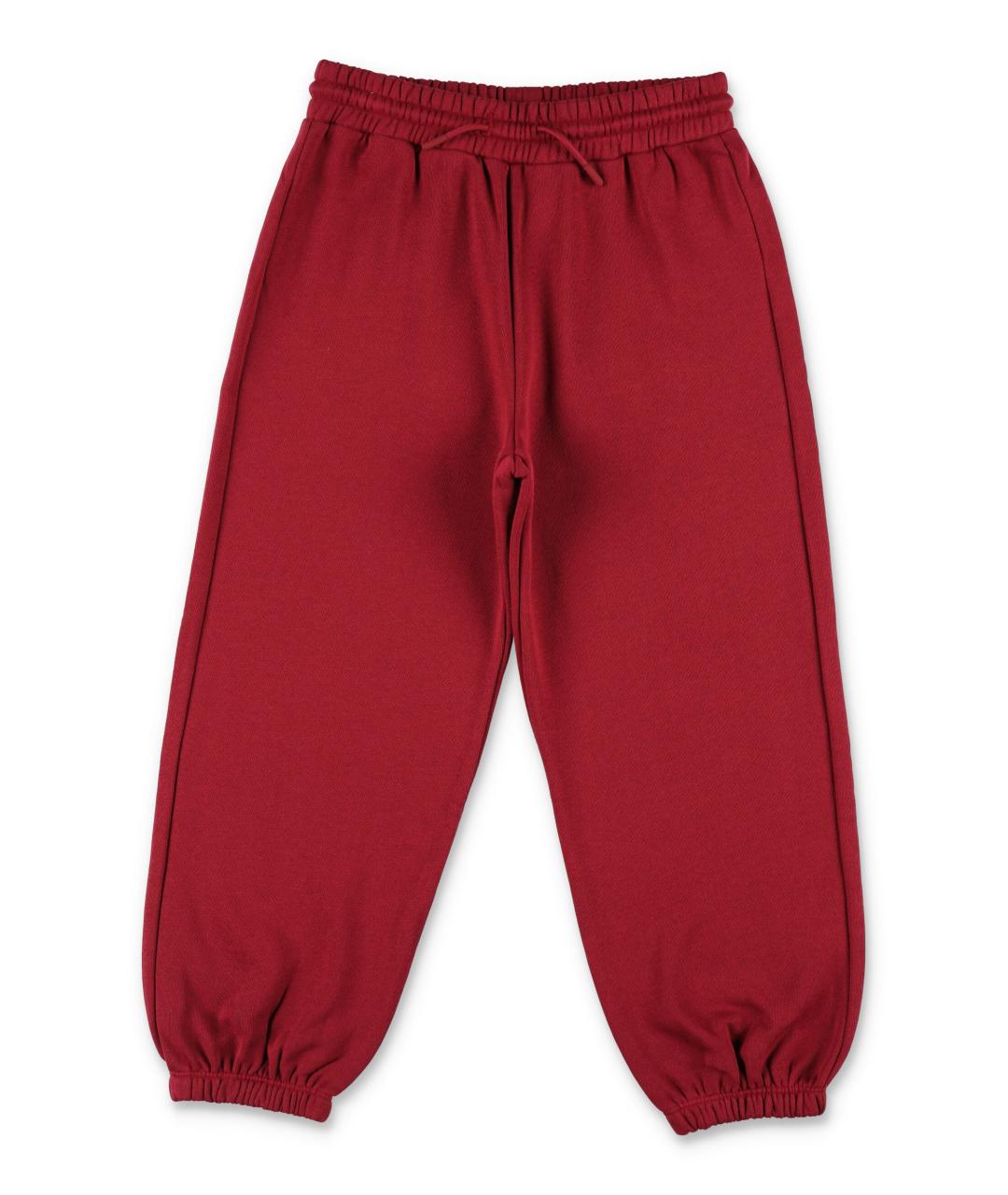 STELLA MCCARTNEY KIDS Бордовые хлопковые брюки и шорты, фото 4