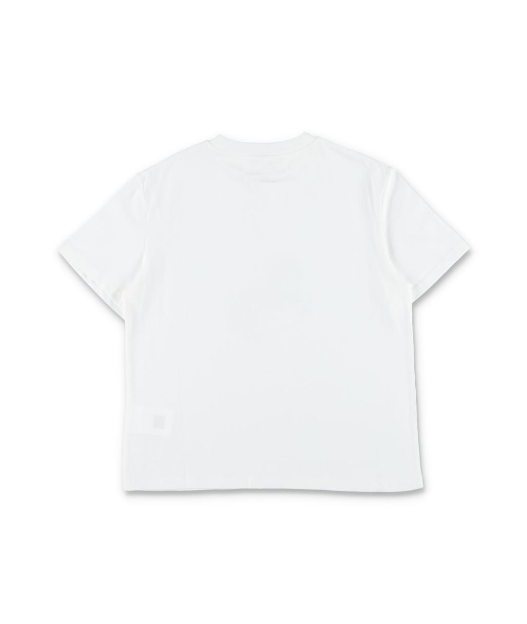 STELLA MCCARTNEY KIDS Белый хлопковый детская футболка / топ, фото 3