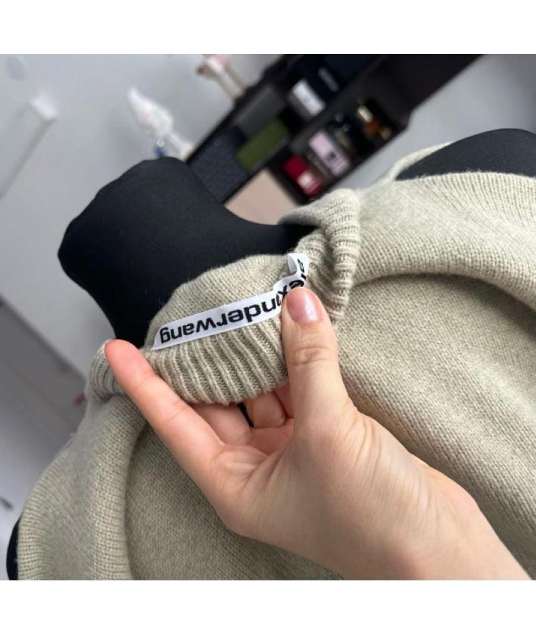 ALEXANDER WANG Бежевый джемпер / свитер, фото 3