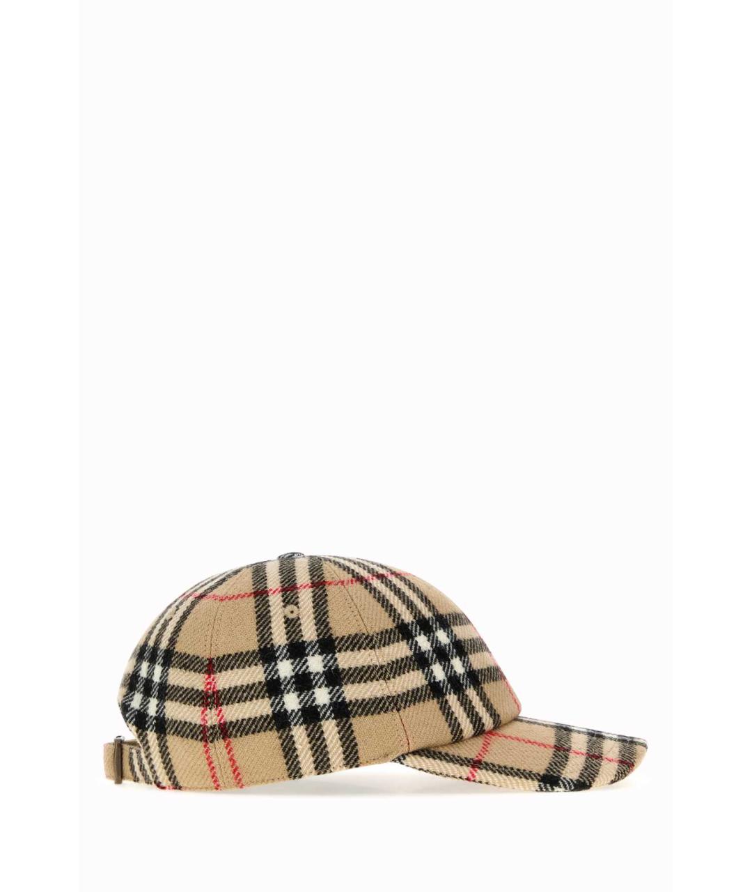 BURBERRY Бежевая шерстяная панама, фото 2