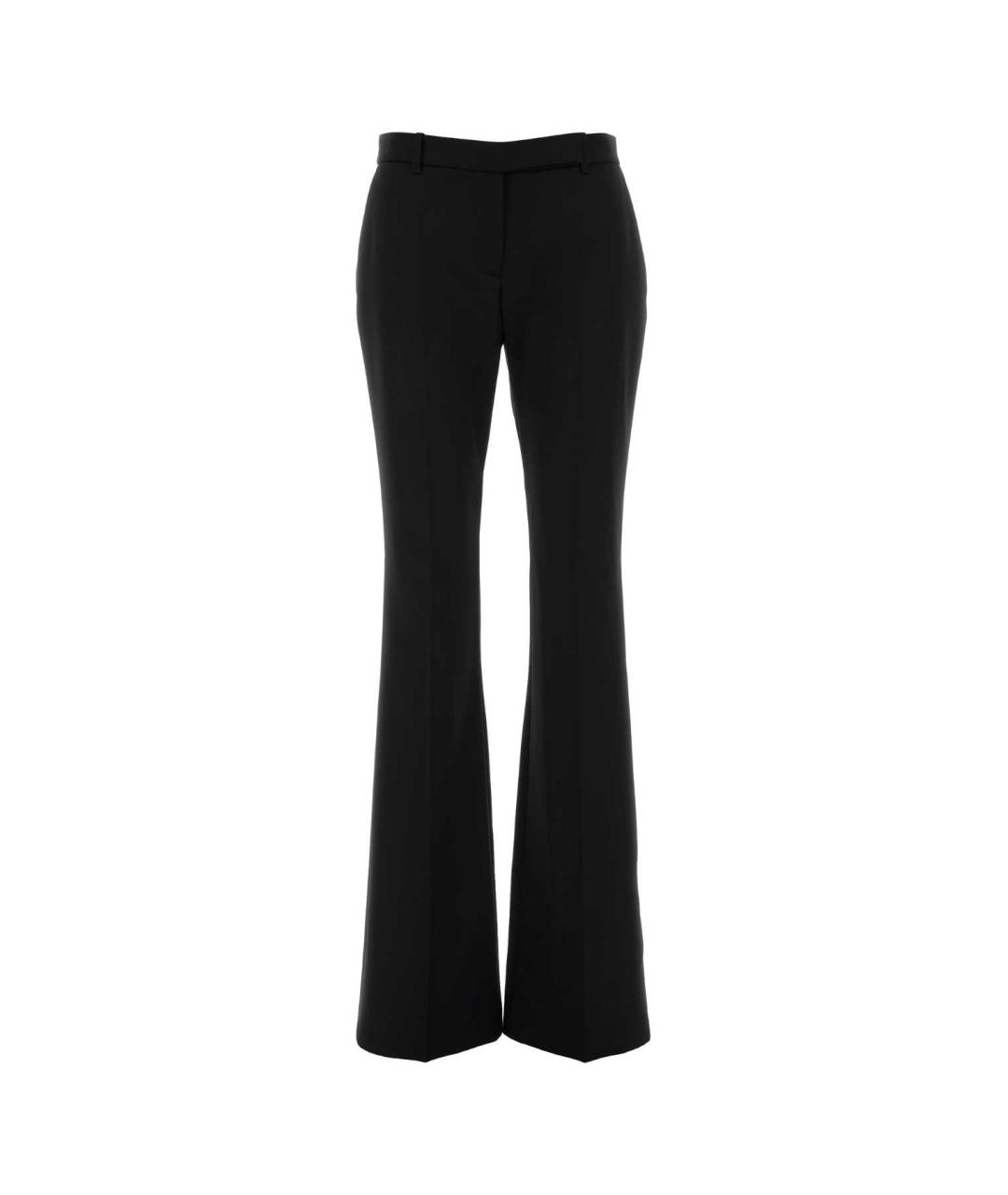 ALEXANDER MCQUEEN Черные прямые брюки, фото 1