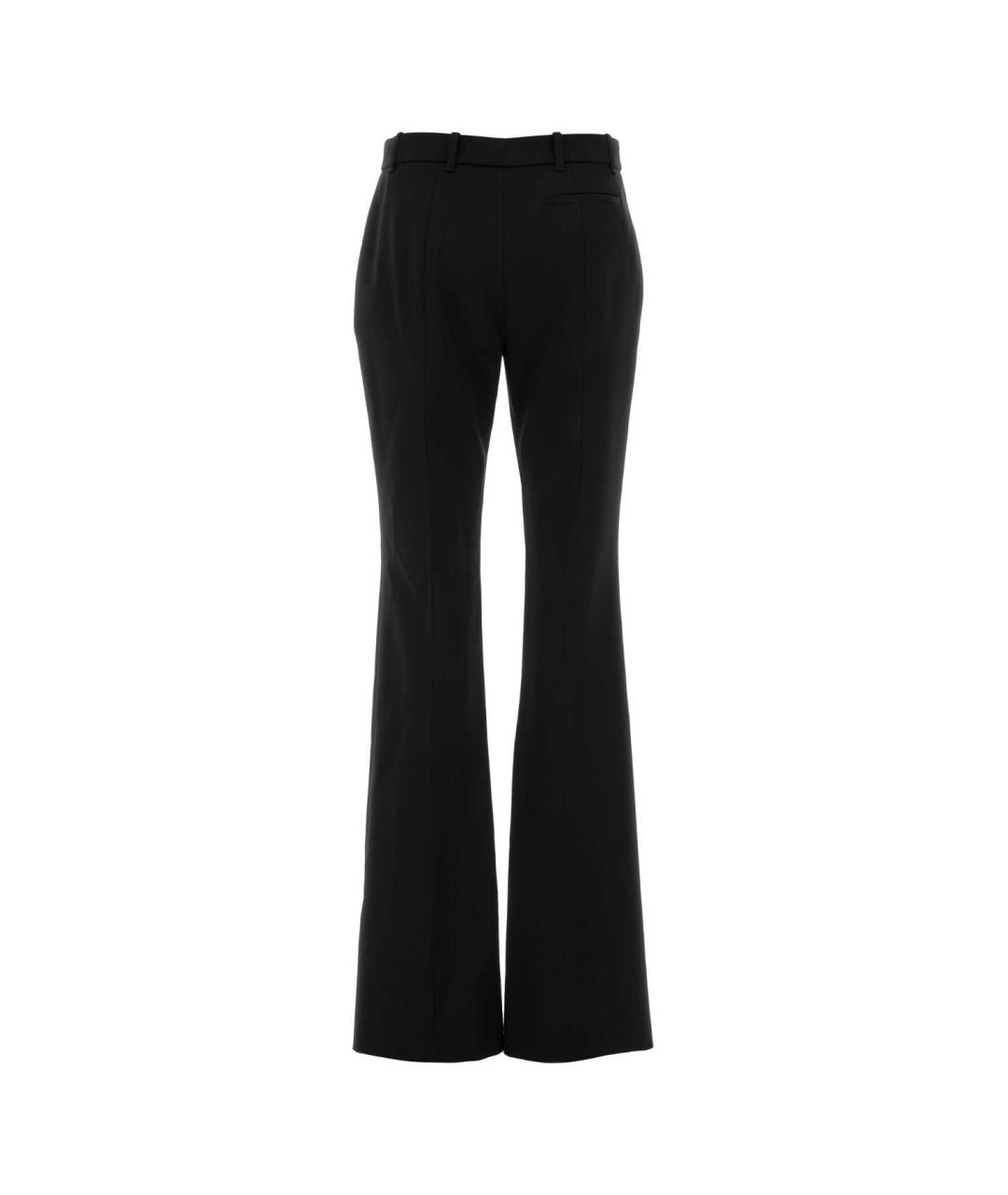 ALEXANDER MCQUEEN Черные прямые брюки, фото 2