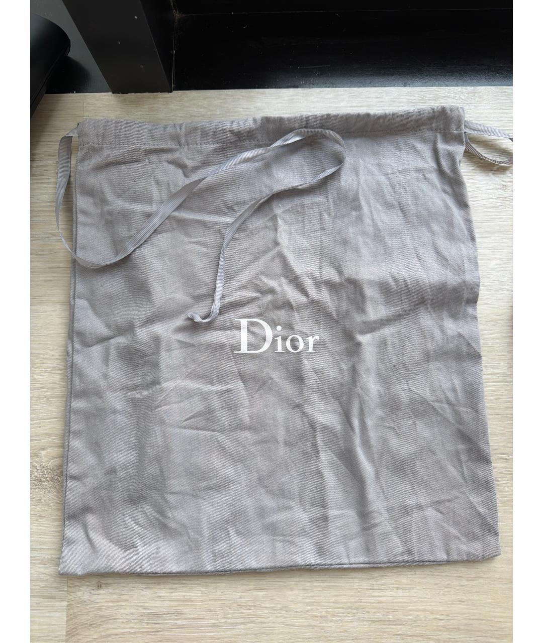 CHRISTIAN DIOR Черные резиновые сапоги, фото 7