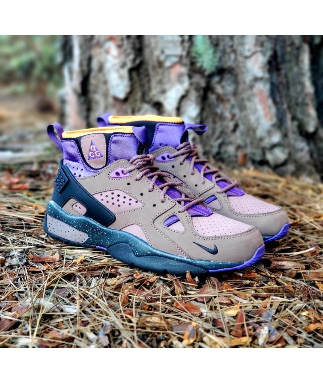 NIKE ACG Мульти нубуковые высокие кроссовки / кеды, фото 8