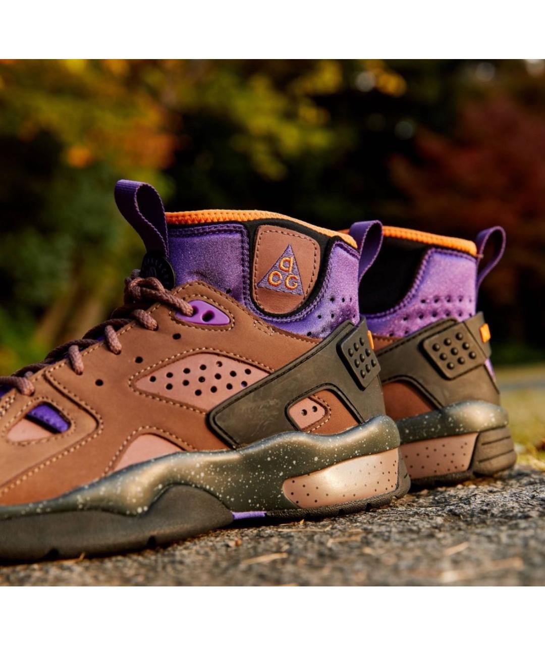 NIKE ACG Мульти нубуковые высокие кроссовки / кеды, фото 6