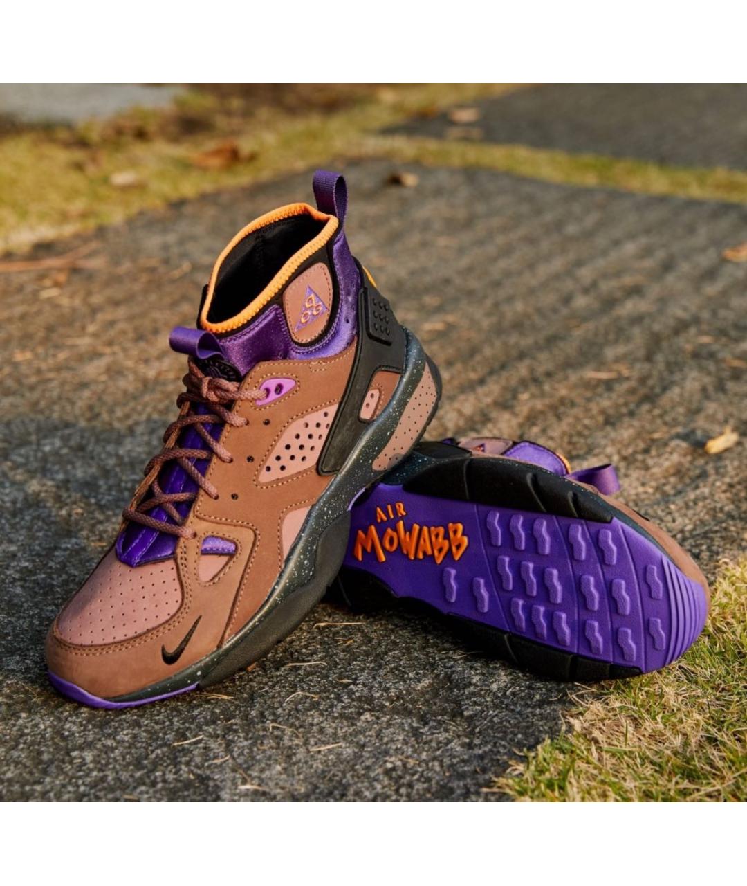 NIKE ACG Мульти нубуковые высокие кроссовки / кеды, фото 5