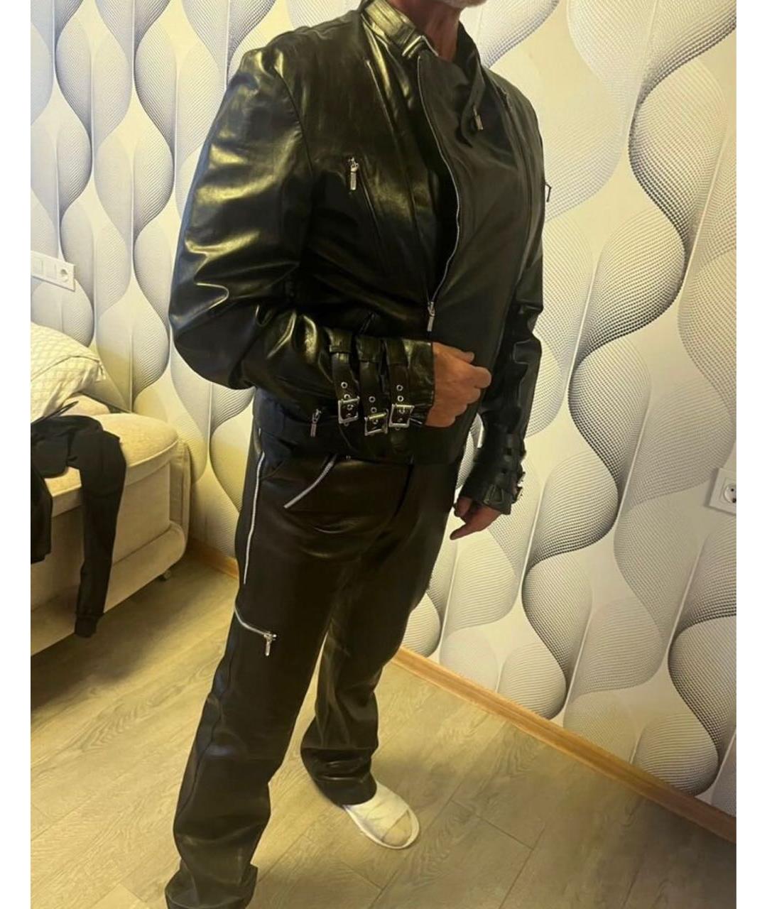 VERSACE Черный вечерний костюм, фото 2