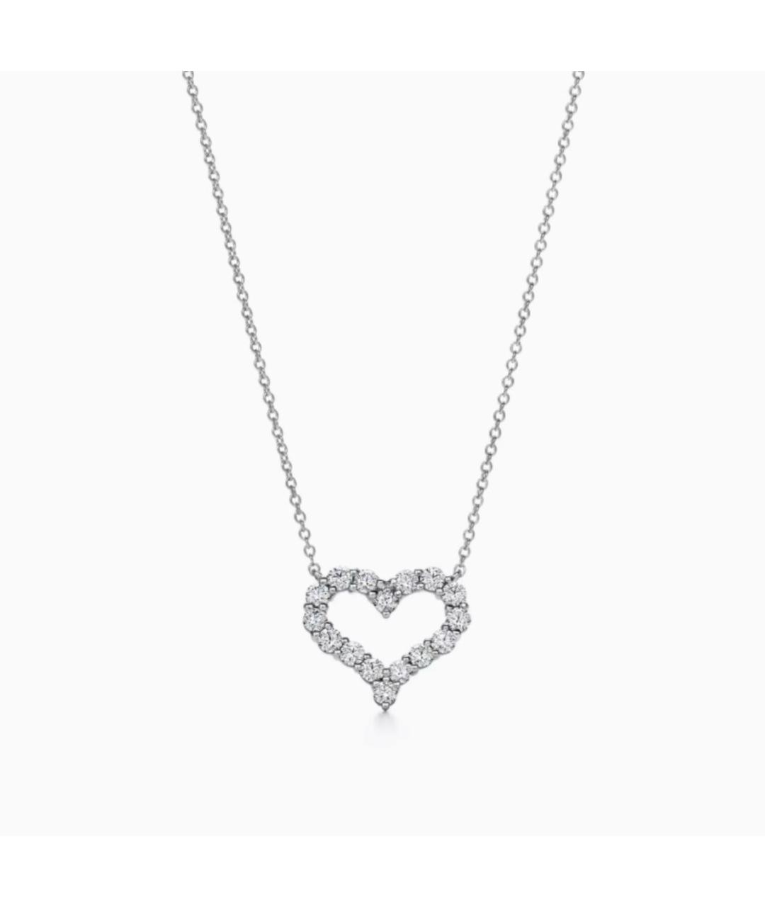 TIFFANY&CO Серебряный платиновый кулон, фото 5