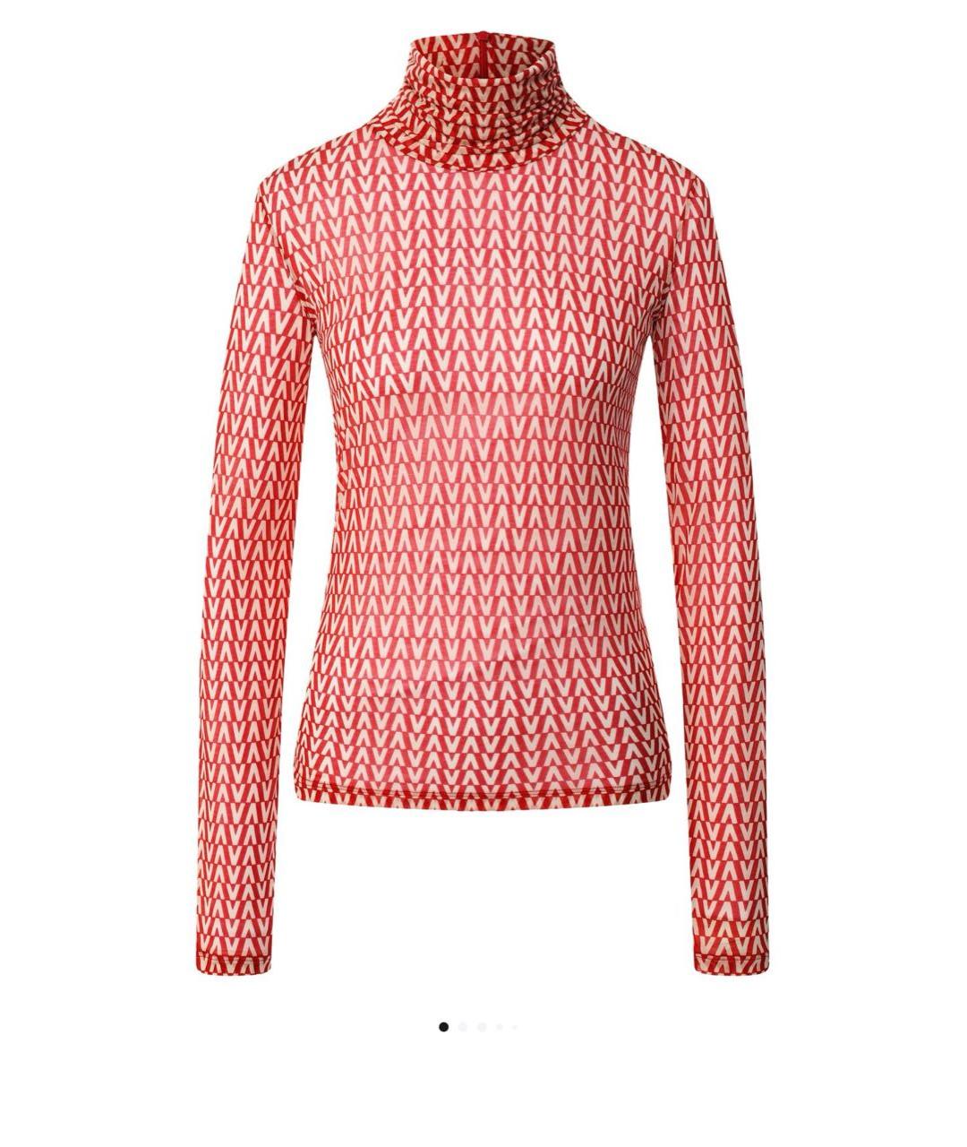 VALENTINO Красная водолазка, фото 5