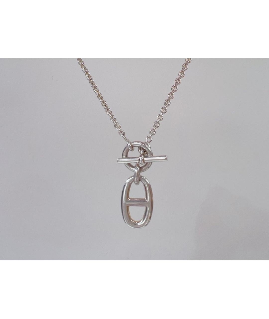 HERMES Серебряная серебряная подвеска, фото 2