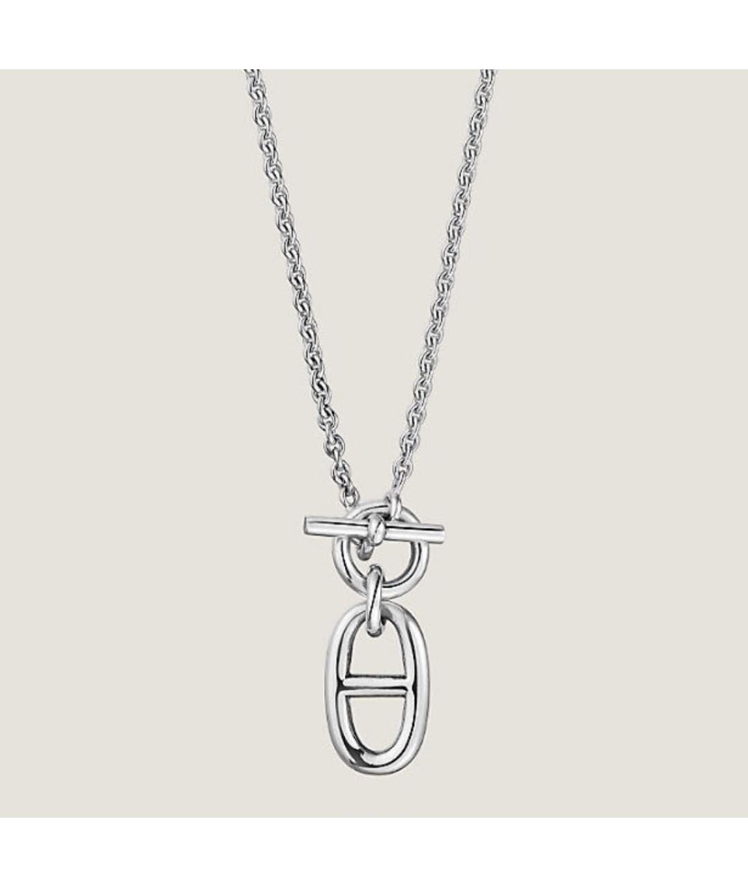 HERMES Серебряная серебряная подвеска, фото 7