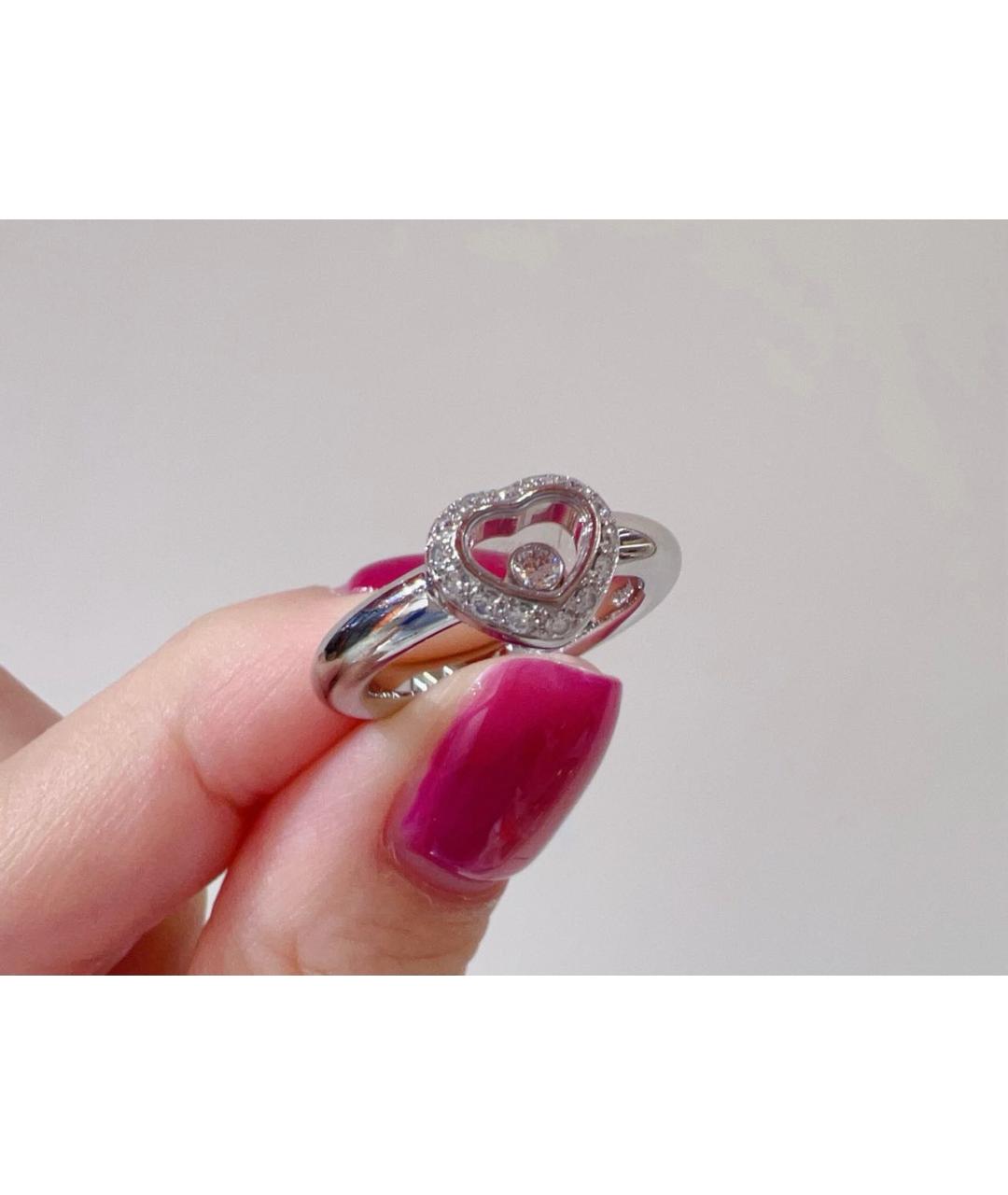 CHOPARD Серебряное кольцо из белого золота, фото 4