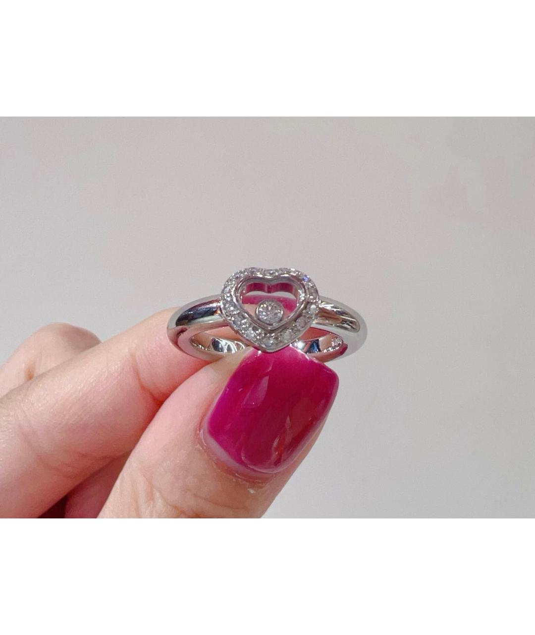 CHOPARD Серебряное кольцо из белого золота, фото 7