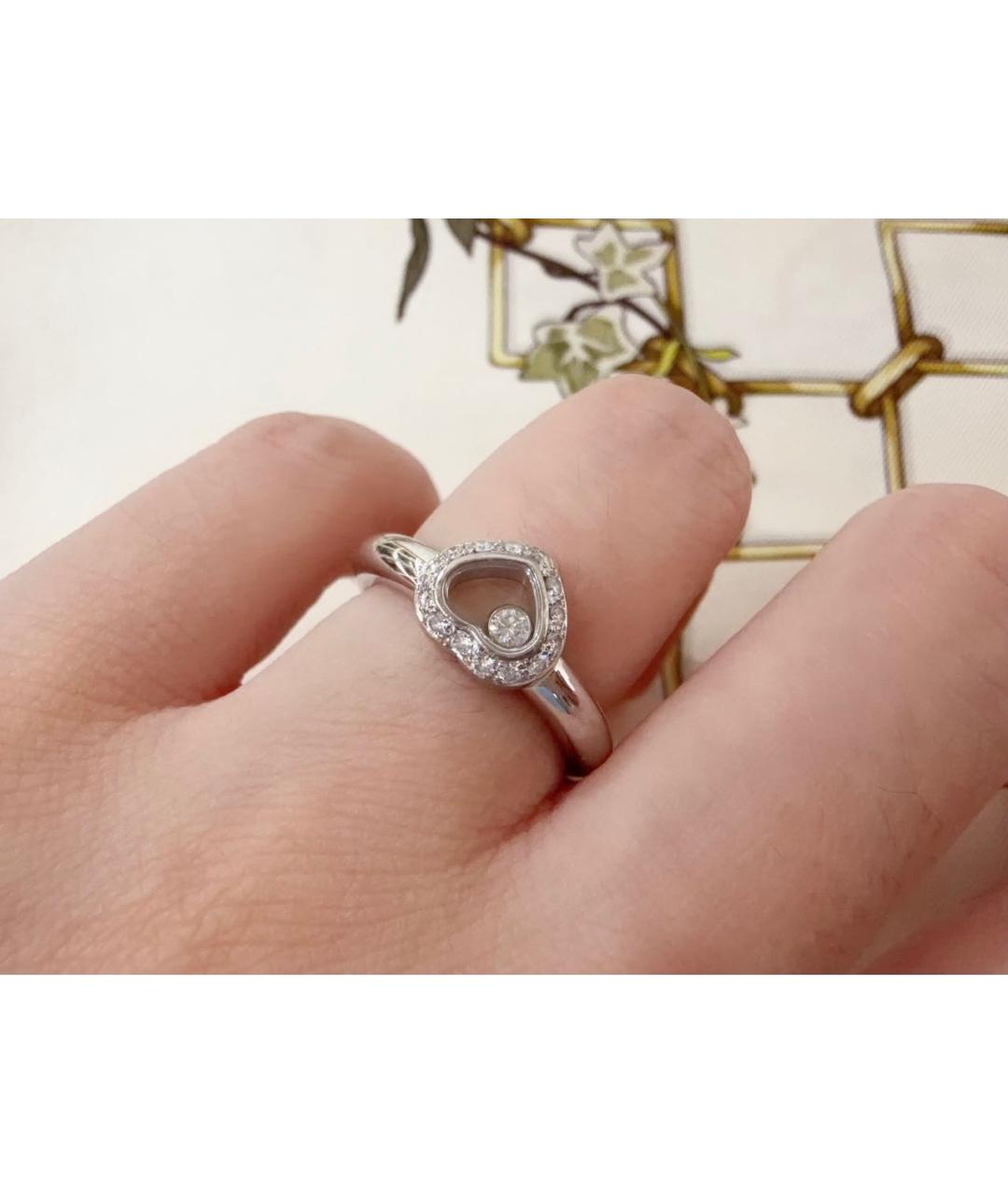 CHOPARD Серебряное кольцо из белого золота, фото 8