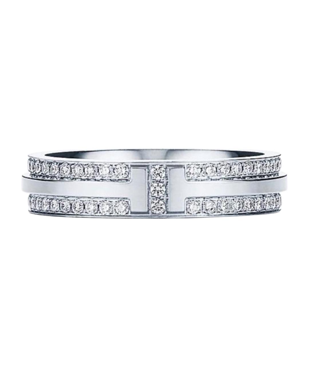 TIFFANY&CO Серебряное кольцо из белого золота, фото 1