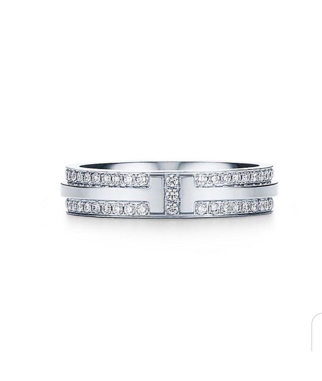 TIFFANY&CO Серебряное кольцо из белого золота, фото 9