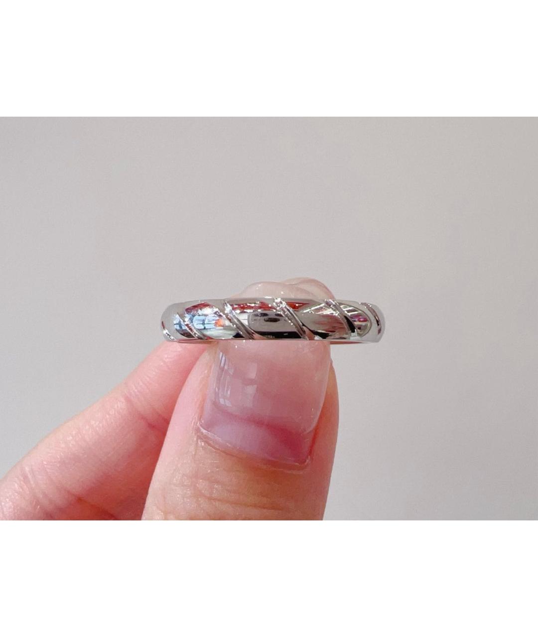CHAUMET Серебряное платиновое кольцо, фото 7