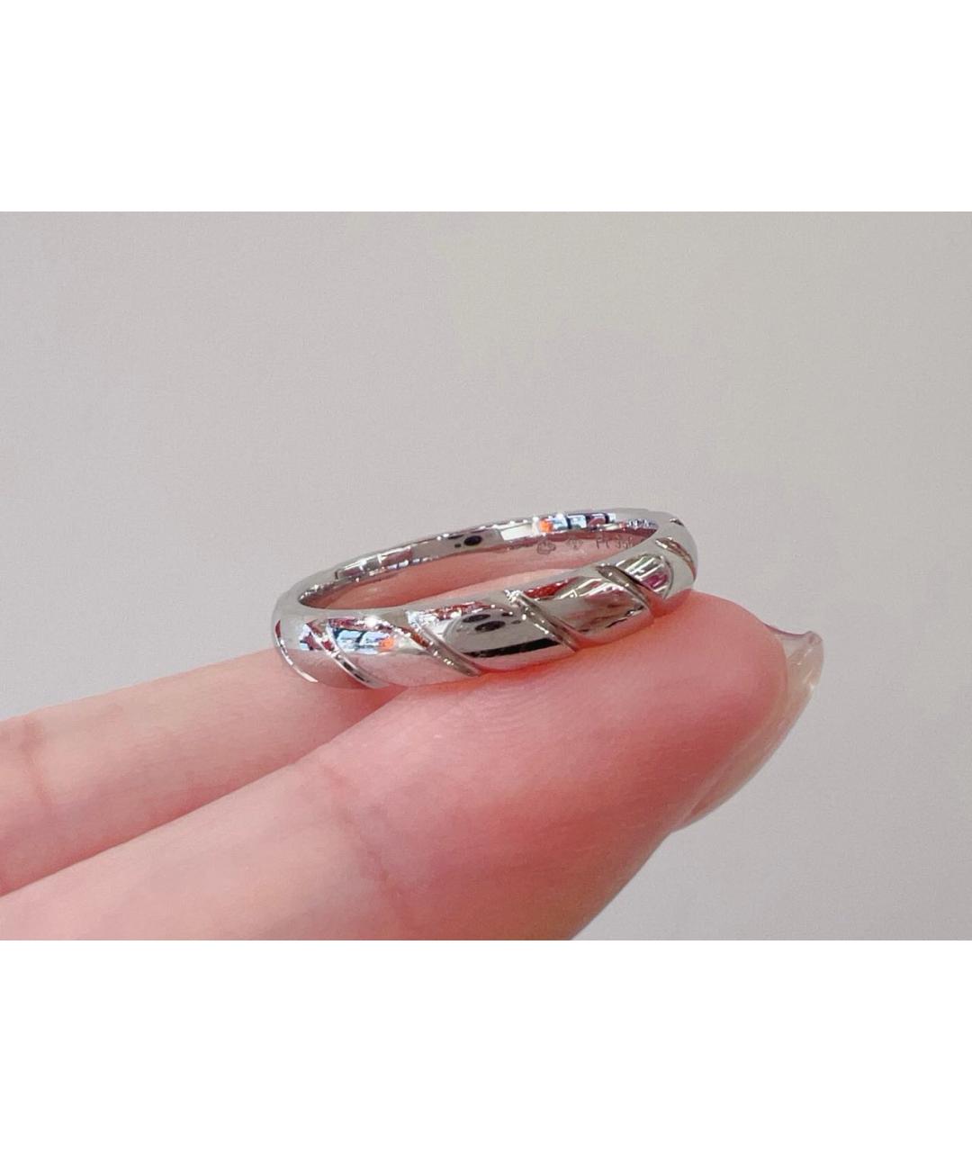 CHAUMET Серебряное платиновое кольцо, фото 3