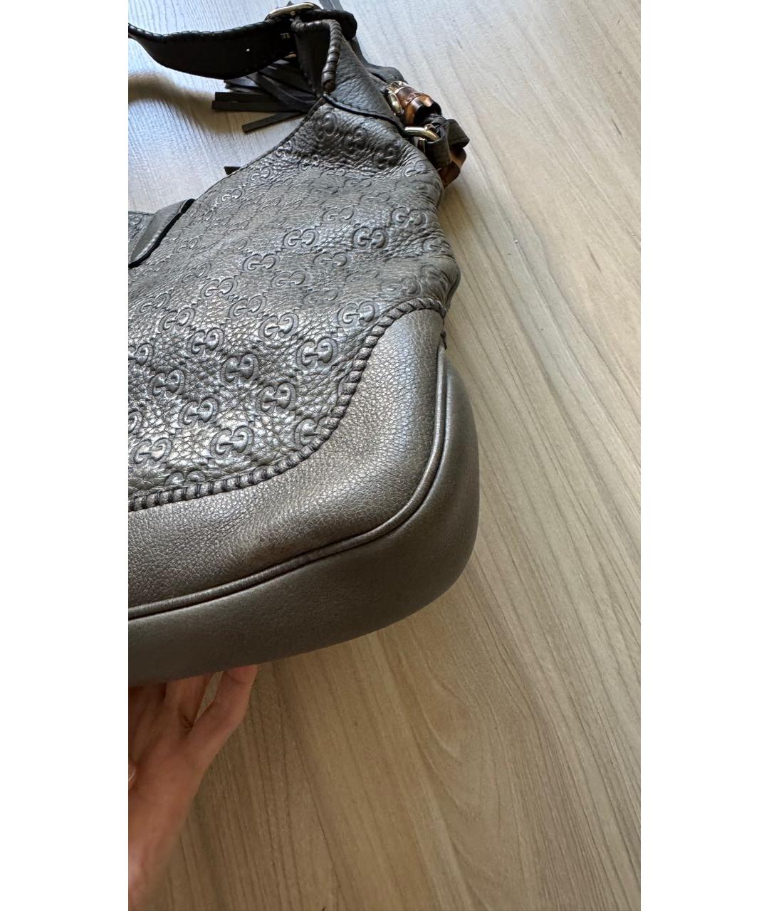 GUCCI Кожаная сумка через плечо, фото 5