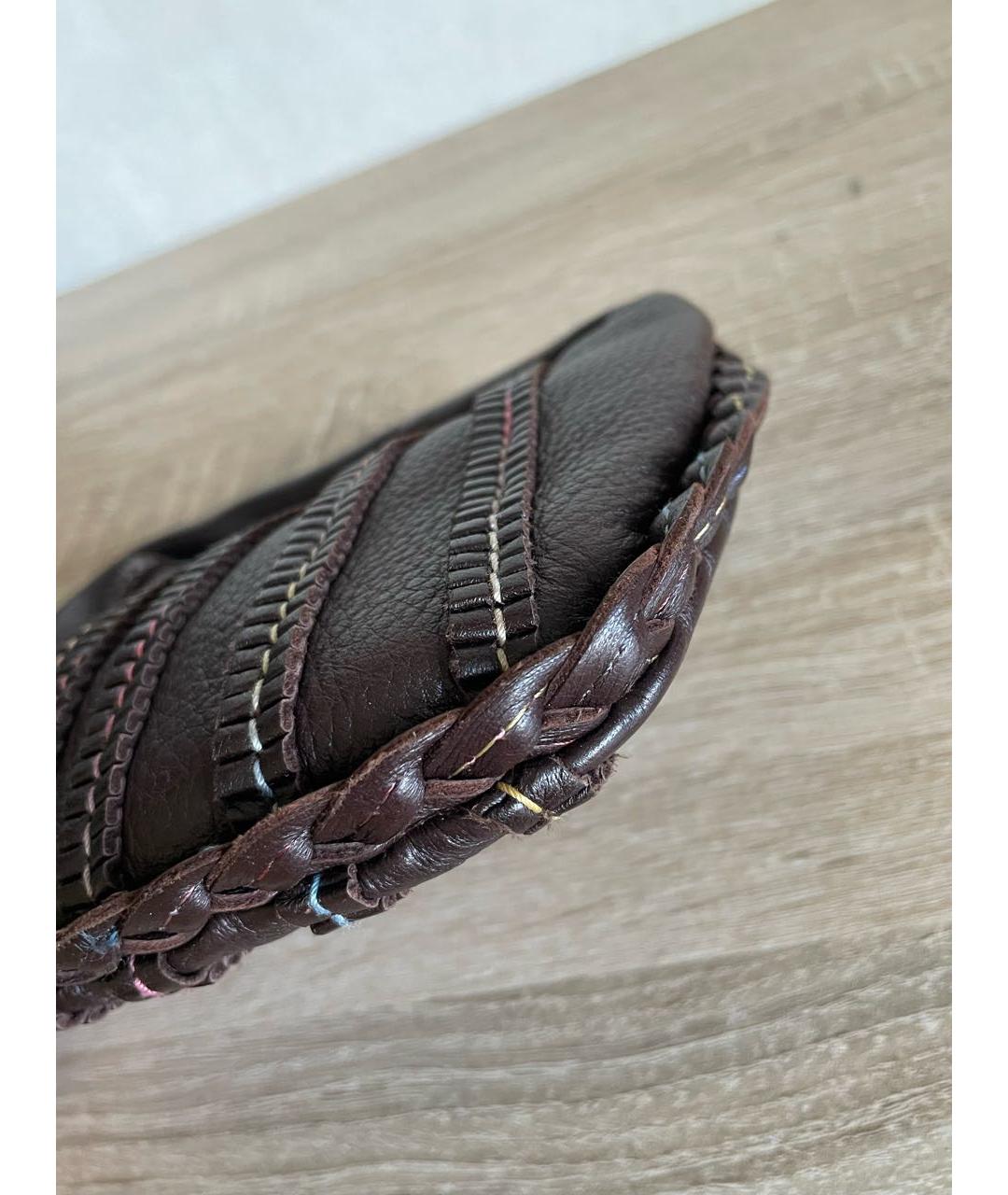 BOTTEGA VENETA Кожаная сумка с короткими ручками, фото 3