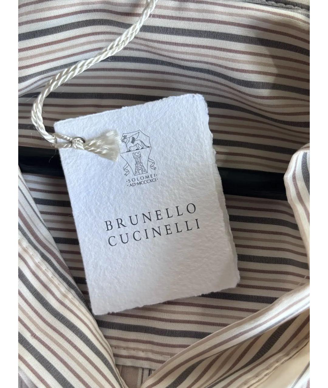 BRUNELLO CUCINELLI Хлопковое повседневное платье, фото 5