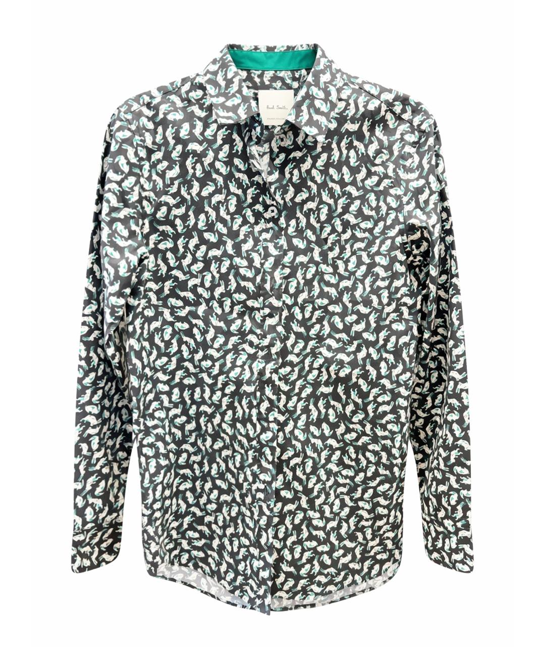 PAUL SMITH Черная хлопковая рубашка, фото 1