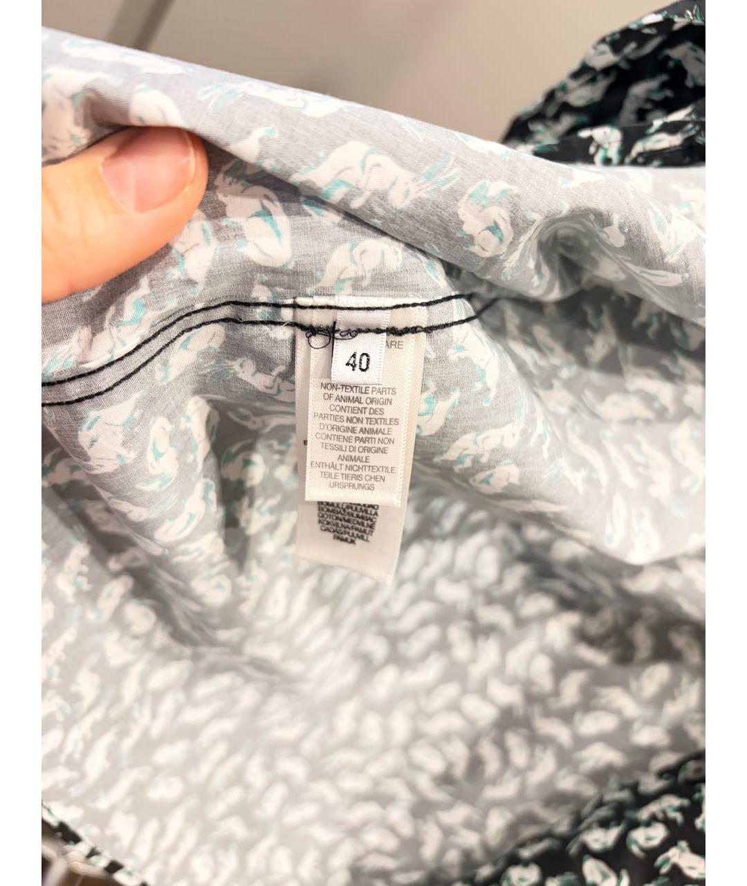 PAUL SMITH Черная хлопковая рубашка, фото 4