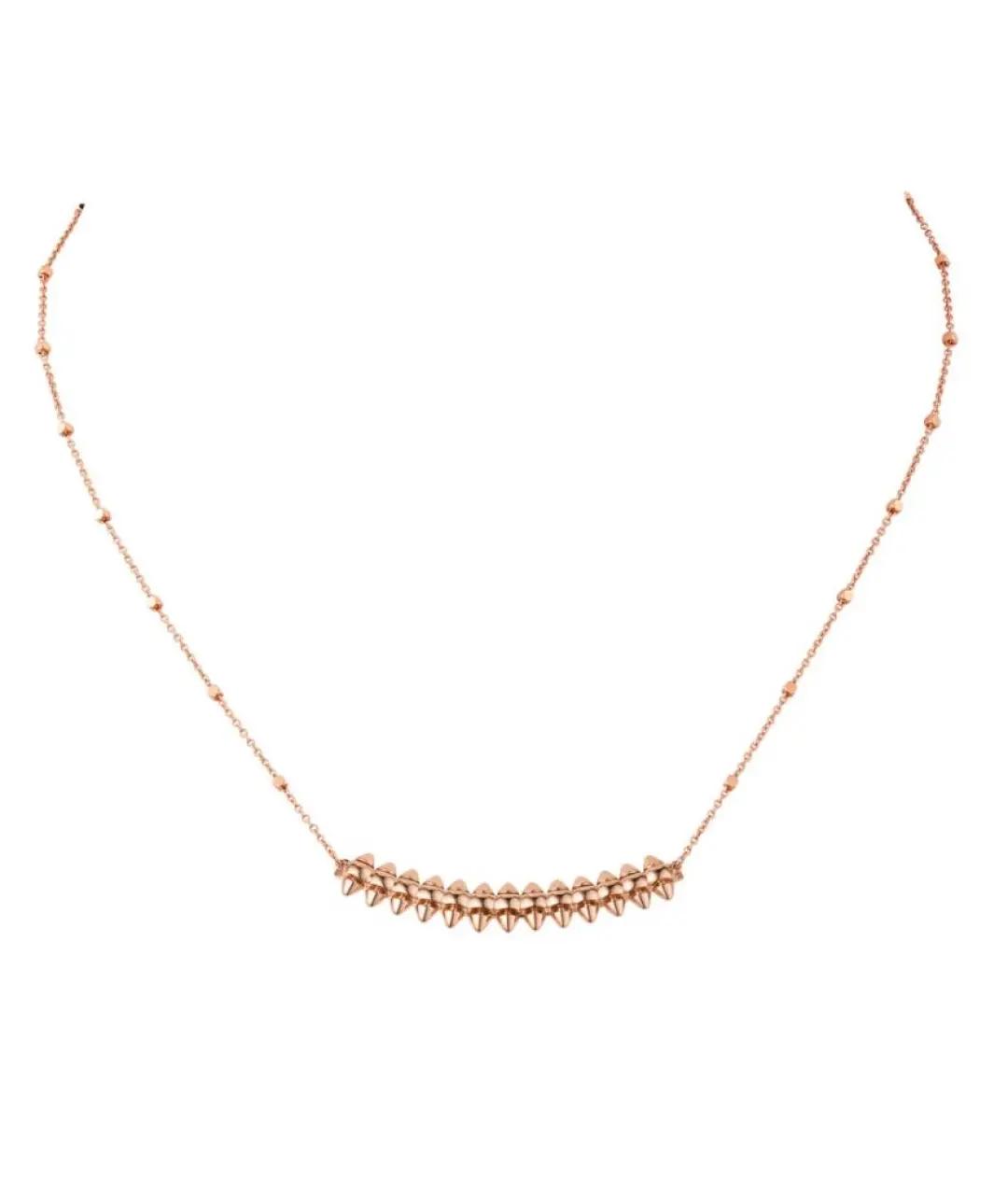 CARTIER Золотая подвеска из розового золота, фото 1