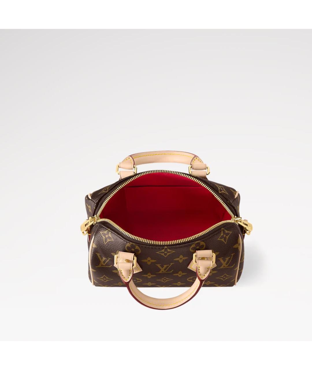 LOUIS VUITTON Коричневая сумка через плечо, фото 4