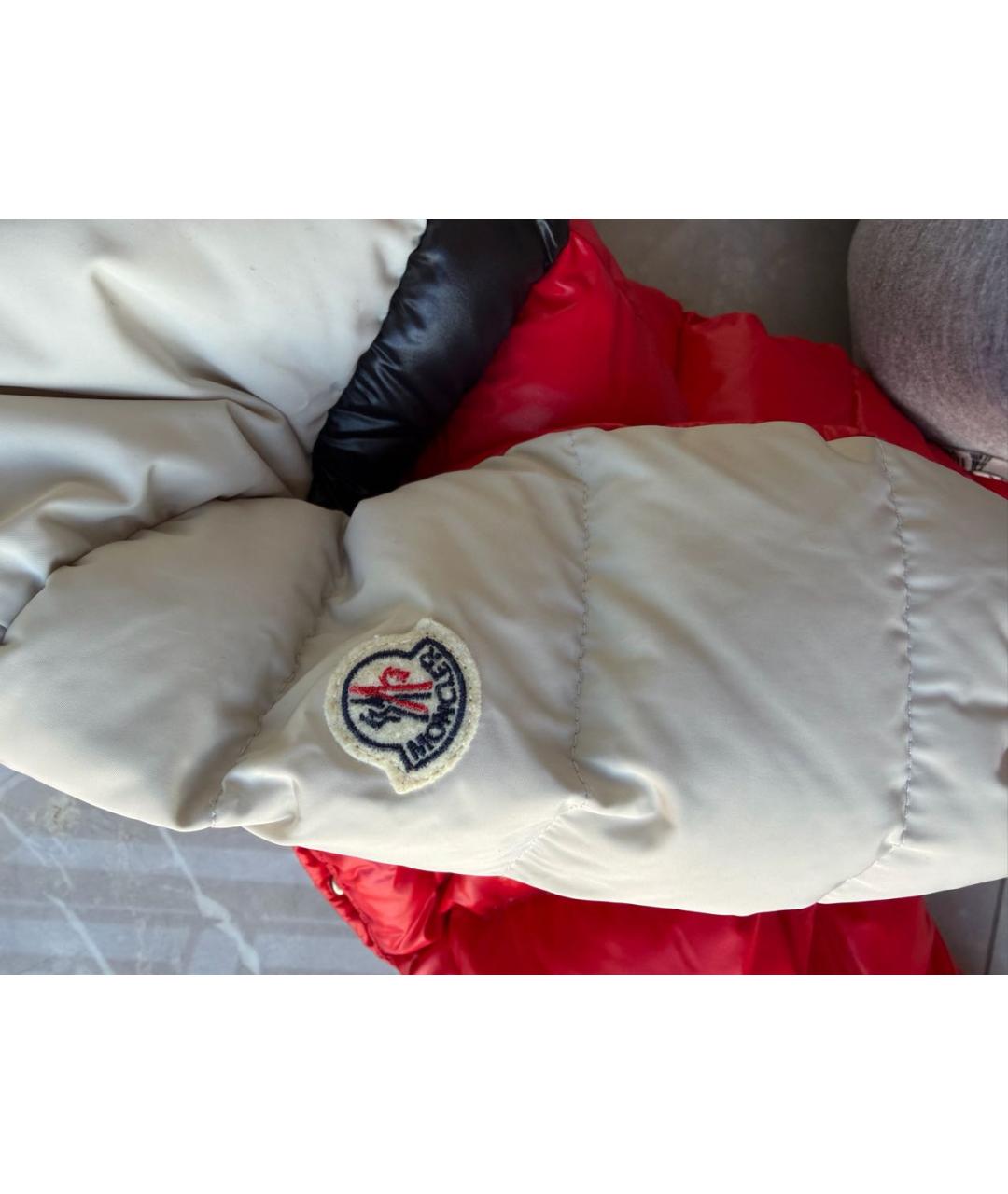 MONCLER Красный комбинезон, фото 6